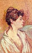  Henri  Toulouse-Lautrec Portrait of Marcelle oil on canvas